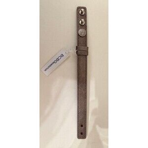 BCBGeneration Metallic Leather Bracelet